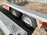 2017 hulco terrax-2 3001-lk machine transporter aanhangwagen - afbeelding 7 van  18