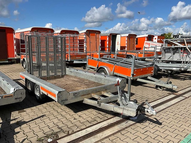 2017 hulco terrax-2 3001-lk machine transporter aanhangwagen - afbeelding 12 van  18