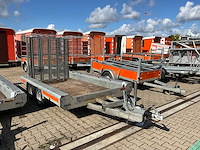 2017 hulco terrax-2 3001-lk machine transporter aanhangwagen - afbeelding 12 van  18