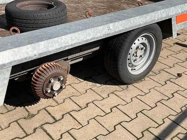2017 hulco terrax-2 3001-lk machine transporter aanhangwagen - afbeelding 16 van  18