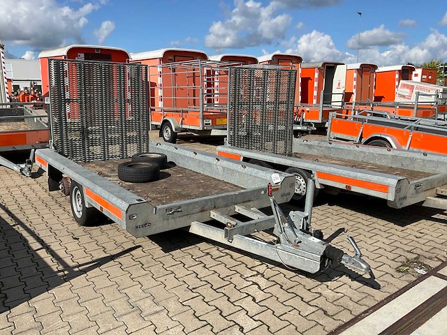 2017 hulco terrax-2 3001-lk machine transporter aanhangwagen - afbeelding 3 van  18