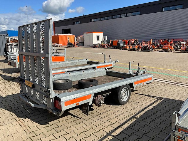 2017 hulco terrax-2 3001-lk machine transporter aanhangwagen - afbeelding 4 van  18
