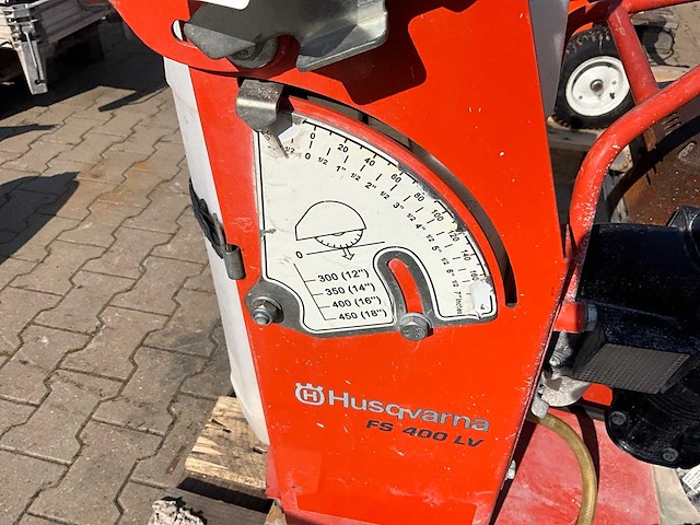 2017 husqvarna fs400lv asfaltzaagmachine / betonzaagmachine - afbeelding 4 van  13