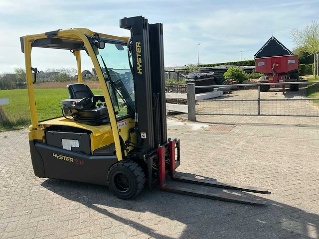 2017 hyster 2.0 vorkheftruck - afbeelding 17 van  20