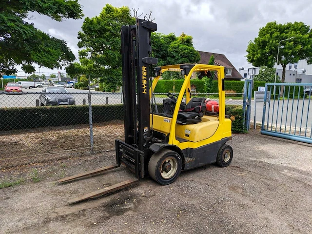 2017 hyster h2.0ft lpg heftruck – 1.960 kg – 4,33 m – weegsysteem - afbeelding 1 van  12