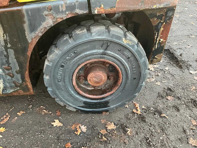 2017 hyster h4.0f16 vorkheftruck defect - afbeelding 1 van  22