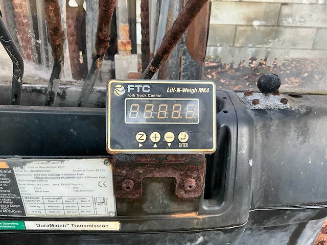 2017 hyster h4.0f16 vorkheftruck defect - afbeelding 12 van  22