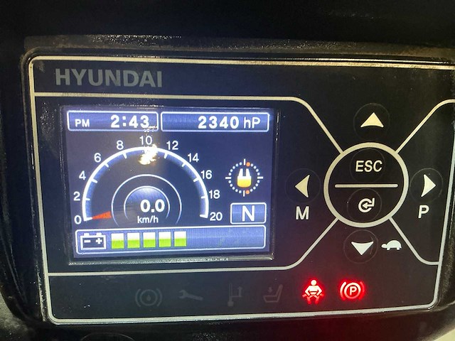 2017 hyundai 18bt-9 vorkheftruck - afbeelding 3 van  13