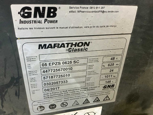 2017 hyundai 18bt-9 vorkheftruck - afbeelding 4 van  13