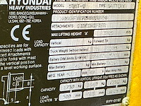 2017 hyundai 18bt-9 vorkheftruck - afbeelding 5 van  13