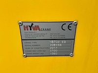 2017 hyva hb70x e3 laad kraan - afbeelding 10 van  10
