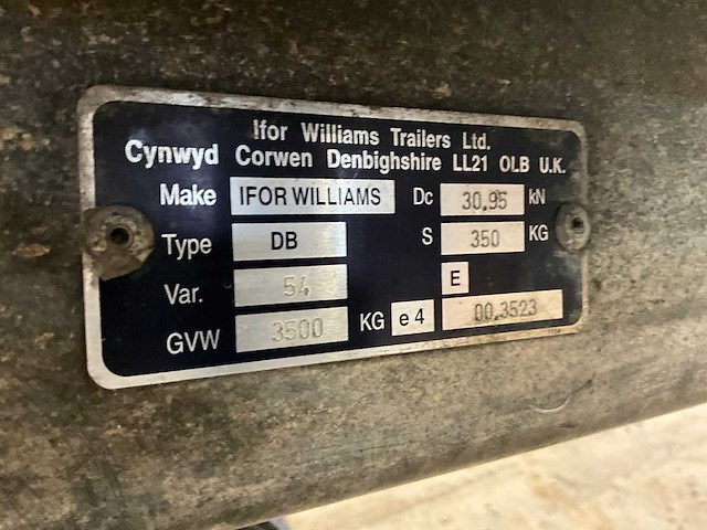 2017 i for williams 2hb machinetransporter - afbeelding 6 van  14