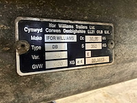 2017 i for williams 2hb machinetransporter - afbeelding 6 van  14