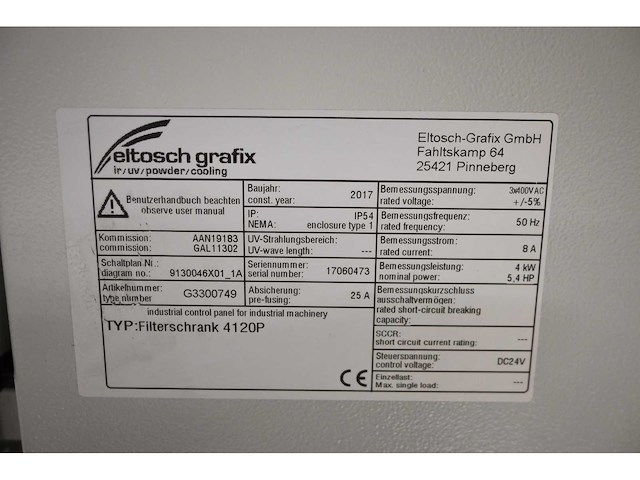 2017 ifg - eltosch grafix glas space unit met benteler aanvoer rollenbaan en uitvoer rollenbaan (c) - afbeelding 27 van  27