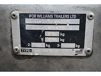 2017 ifor williams gx105hd aanhangwagen - afbeelding 10 van  10