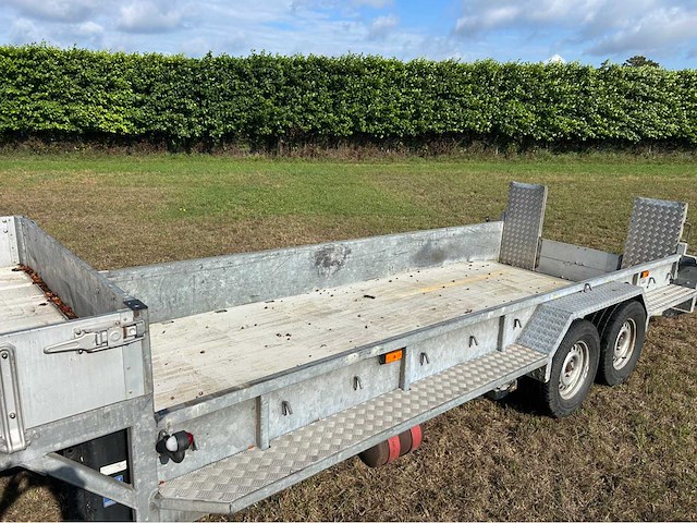2017 iveco 40c18 bedrijfswagen inclusief veldhuizen be trailer - afbeelding 23 van  24