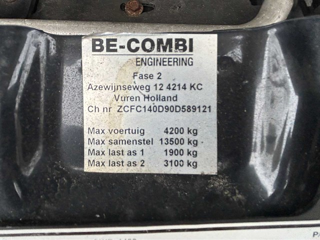 2017 iveco daily 40c180 be trekker - afbeelding 7 van  15