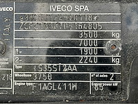 2017 iveco / multitel daily / mt204ex 35s12 2.3 375 telescoop autohoogwerker - afbeelding 37 van  42