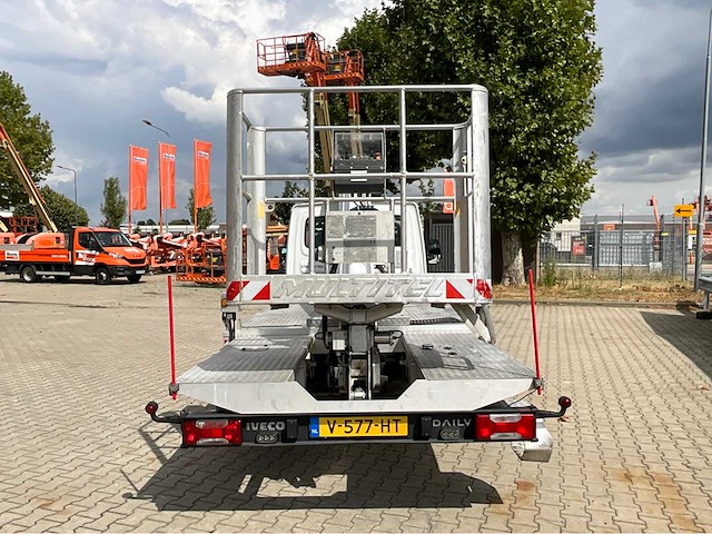 2017 iveco / multitel daily / mt204ex 35s12 2.3 375 telescoop autohoogwerker - afbeelding 40 van  42