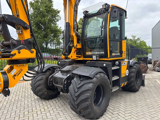 2017 jcb hydradig 110w banden graafmachine - afbeelding 10 van  66