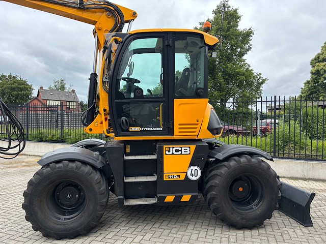 2017 jcb hydradig 110w banden graafmachine - afbeelding 11 van  66