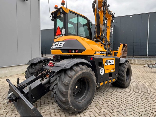 2017 jcb hydradig 110w banden graafmachine - afbeelding 14 van  66