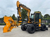 2017 jcb hydradig 110w banden graafmachine