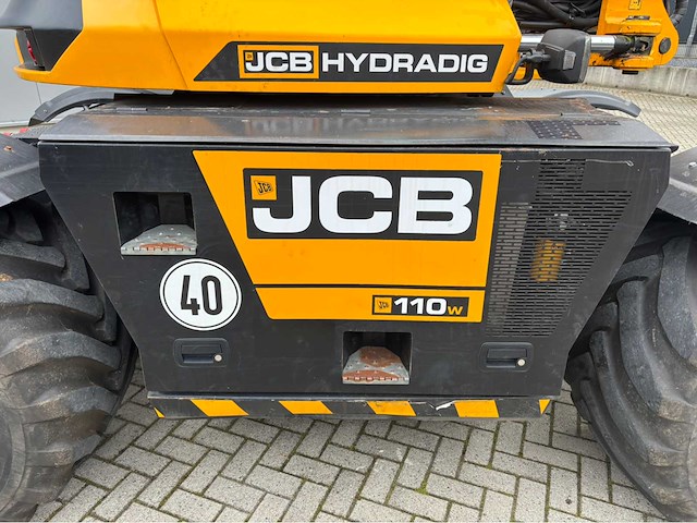 2017 jcb hydradig 110w banden graafmachine - afbeelding 29 van  66