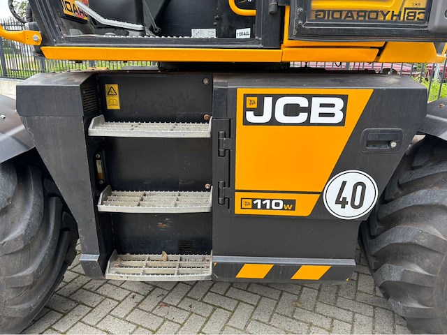 2017 jcb hydradig 110w banden graafmachine - afbeelding 39 van  66