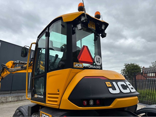 2017 jcb hydradig 110w banden graafmachine - afbeelding 47 van  66