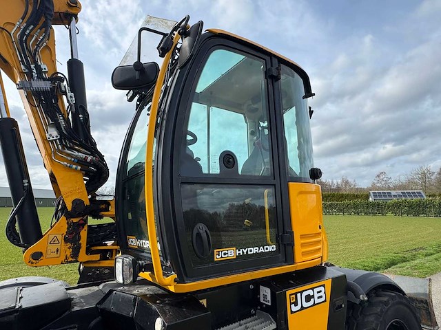 2017 jcb hydradig banden graafmachine - afbeelding 21 van  23