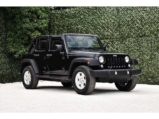 2017 jeep wrangler unlimited sport 4x4 suv 3,6l v6 btw auto - afbeelding 1 van  69