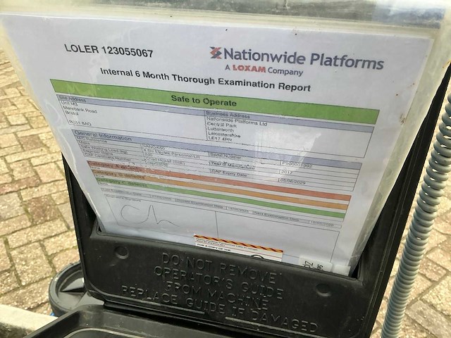 2017 jlg nano hoogwerker - afbeelding 2 van  11