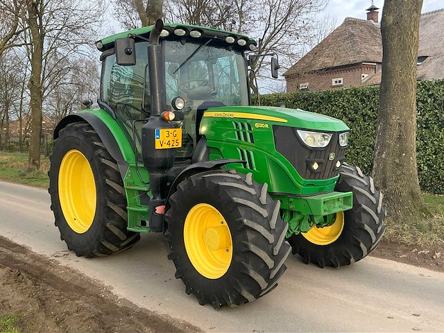 2017 john deere 6120r vierwielaangedreven landbouwtractor - afbeelding 22 van  44