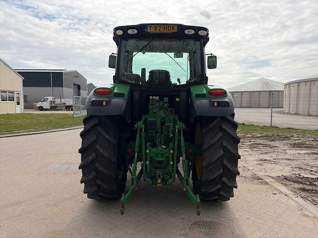 2017 john deere 6145r vierwielaangedreven landbouwtractor - afbeelding 6 van  23