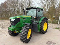 2017 john deere 6145r vierwielaangedreven landbouwtractor - afbeelding 1 van  23
