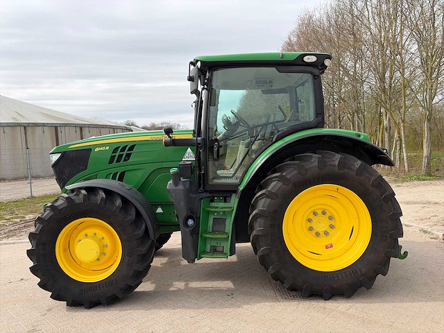 2017 john deere 6145r vierwielaangedreven landbouwtractor - afbeelding 22 van  23