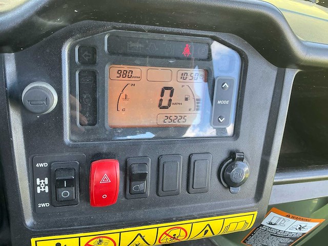 2017 john deere gator 855d s4 gator 855d s4 vierwielaangedreven tractor - afbeelding 4 van  11