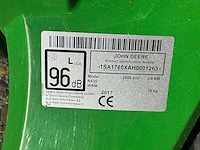 2017 john deere r43s wbm grasmaaier - afbeelding 2 van  10