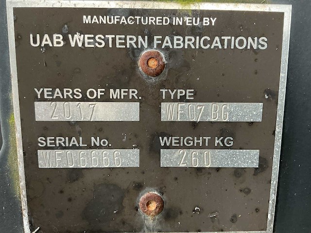 2017 john deere wf07bg balenklem - afbeelding 5 van  5