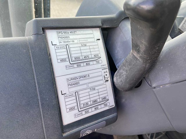 2017 jungheinrich - dfg550s - vorkheftruck - afbeelding 23 van  25