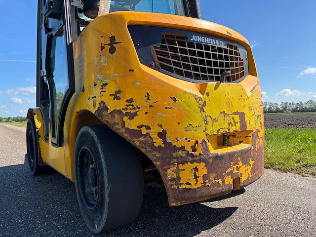 2017 jungheinrich - dfg550s - vorkheftruck - afbeelding 18 van  41