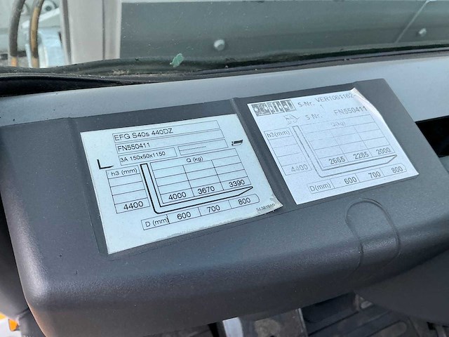 2017 jungheinrich efg s40s vorkheftruck - afbeelding 20 van  24