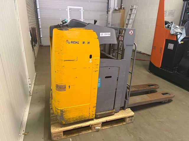 2017 jungheinrich esd 120 meeneemheftruck - afbeelding 3 van  8