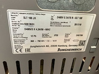 2017 jungheinrich slt100 acculader - afbeelding 1 van  4
