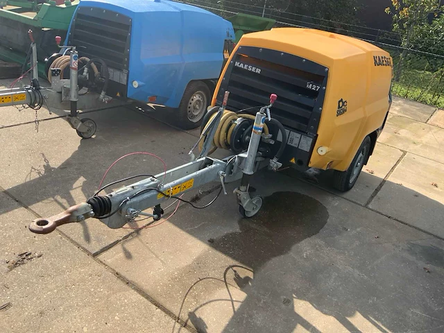 2017 kaeser m27pe compressoraanhangwagen - afbeelding 1 van  18
