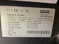 2017 kärcher hds 9/16-4 st gas stoomreiniger - afbeelding 2 van  10