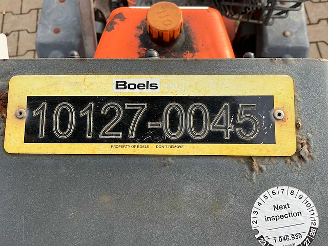 2017 kersten k 2000 g / efkm10037 zelfrijdende veegmachine - afbeelding 7 van  20