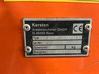 2017 kersten k2000 g borstelmachine - afbeelding 8 van  17