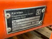 2017 kersten k2000g veegmachine hydraulisch 100cm benzine - afbeelding 3 van  5